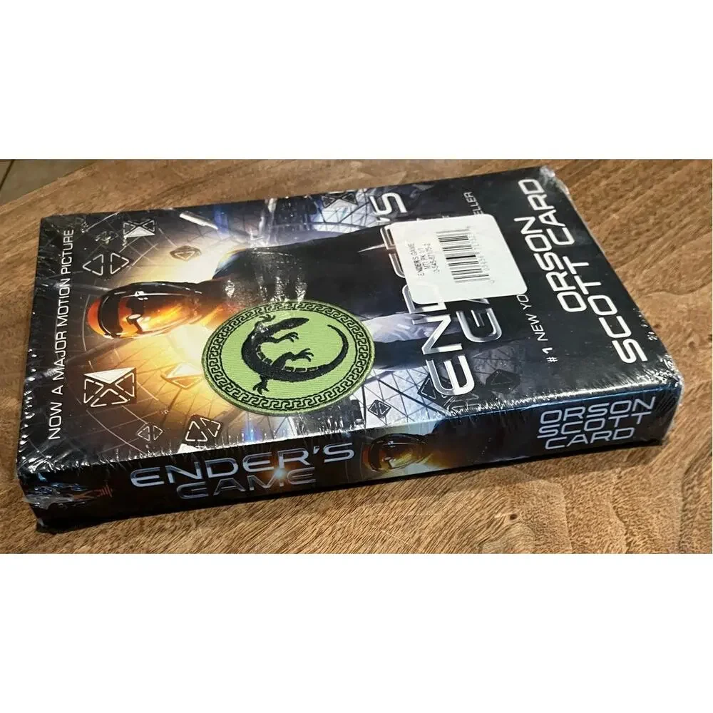Ender's Game‎ Orson Scott Card Collector's Patch New in Package Paperback